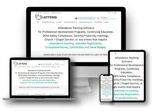 i-Attend multiple cloud - project mockup