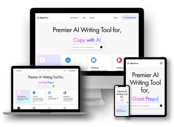 OpenWriter - project mockup