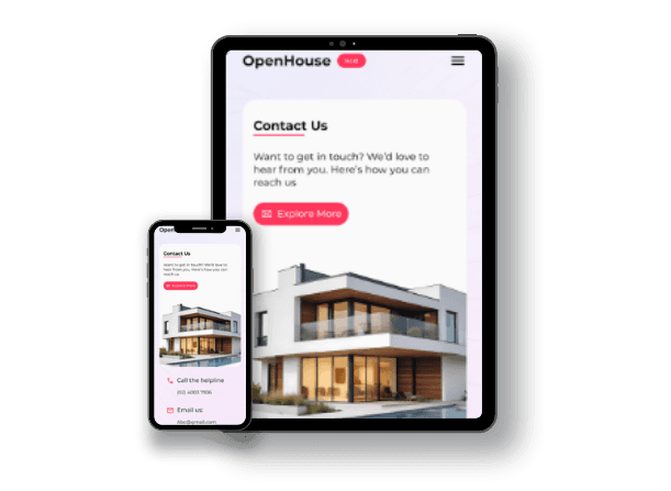 OpenHouse - project mockup