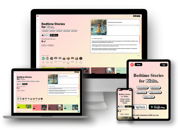 OpenTales - project mockup